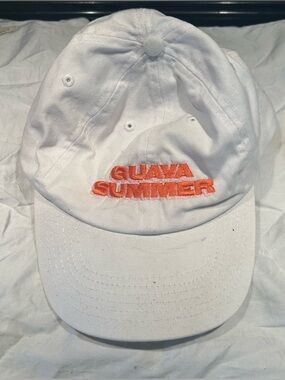 Ceremonia - Embroidered “Guava Summer” Adjustable Baseball Cap